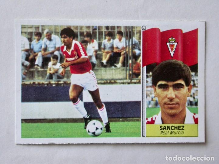 Cromos de f&uacute;tbol: S&Aacute;NCHEZ DEL MURCIA DE EDICIONES ESTE 86-87, DESPEGADO (C) - Foto 1