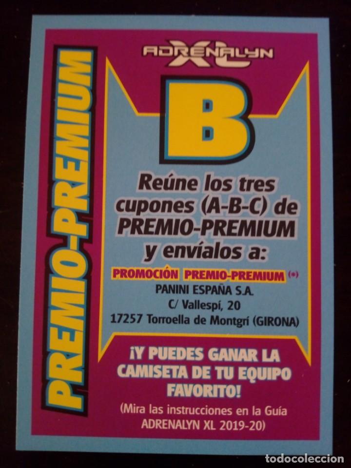 Fu&szlig;ball-Sticker: ADRENALYN XL 2019 20 PREMIO PREMIUM LETRA B - PANINI
