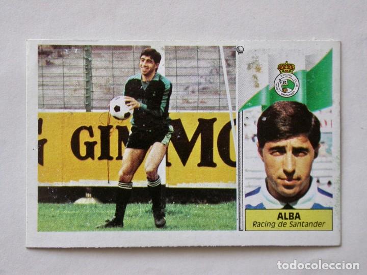 Cromos de f&uacute;tbol: ALBA DEL RACING DE EDICIONES ESTE 86-87, DESPEGADO (C) - Foto 1