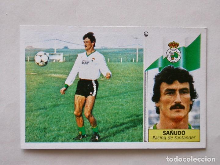Cromos de f&uacute;tbol: SA&Ntilde;UDO DEL RACING DE EDICIONES ESTE 86-87, DESPEGADO (C) - Foto 1
