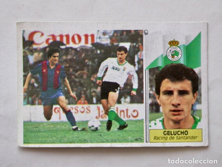 Cromos de f&uacute;tbol: GELUCHO DEL RACING DE EDICIONES ESTE 86-87, DESPEGADO (C) - Foto 1