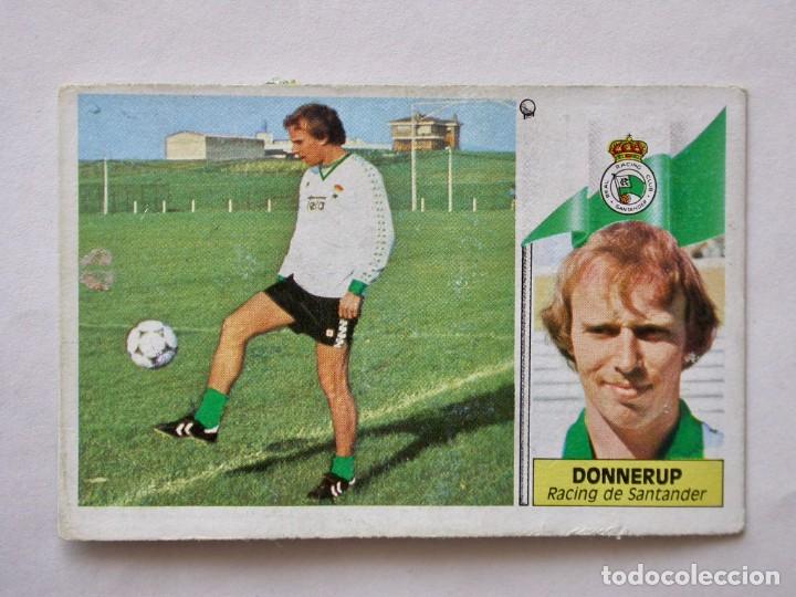 Cromos de f&uacute;tbol: DONNERUP DEL RACING DE EDICIONES ESTE 86-87, DESPEGADO (C) - Foto 1