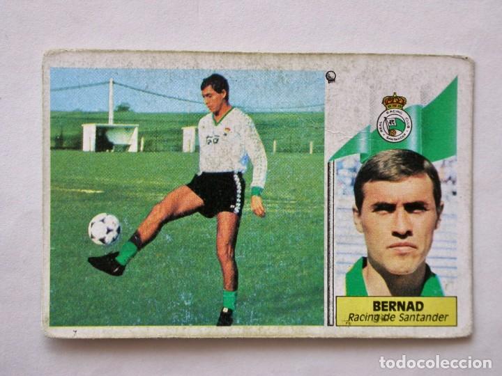 Cromos de f&uacute;tbol: BERNAD DEL RACING DE EDICIONES ESTE 86-87, NUNCA PEGADO (C) - Foto 1
