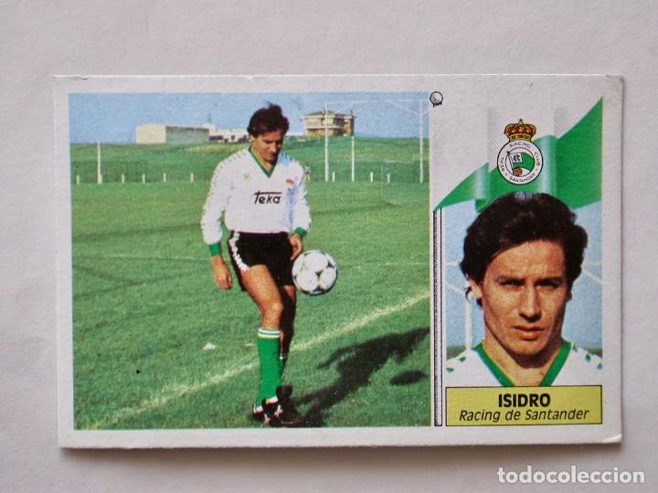 Cromos de f&uacute;tbol: ISIDRO DEL RACING DE EDICIONES ESTE 86-87, DESPEGADO (C) - Foto 1