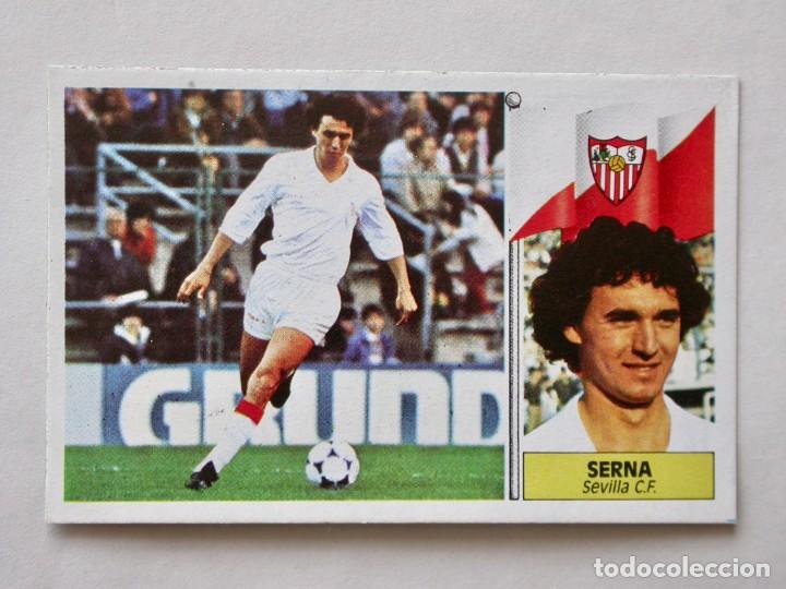 Cromos de f&uacute;tbol: SERNA DEL SEVILLA DE EDICIONES ESTE 86-87, DESPEGADO (C) - Foto 1