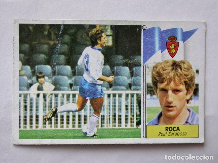 Cromos de f&uacute;tbol: ROCA DEL ZARAGOZA DE EDICIONES ESTE 86-87, DESPEGADO (C) - Foto 1
