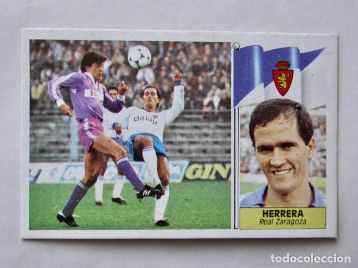 Cromos de f&uacute;tbol: HERRERA DEL ZARAGOZA DE EDICIONES ESTE 86-87, DESPEGADO (C) - Foto 1