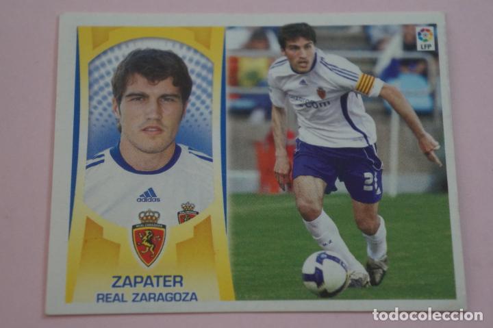 Fu&szlig;ball-Sticker: CROMO DE F&Uacute;TBOL ZAPATER DEL REAL ZARAGOZA BAJA SIN PEGAR LIGA ESTE 2009-2010/09-10