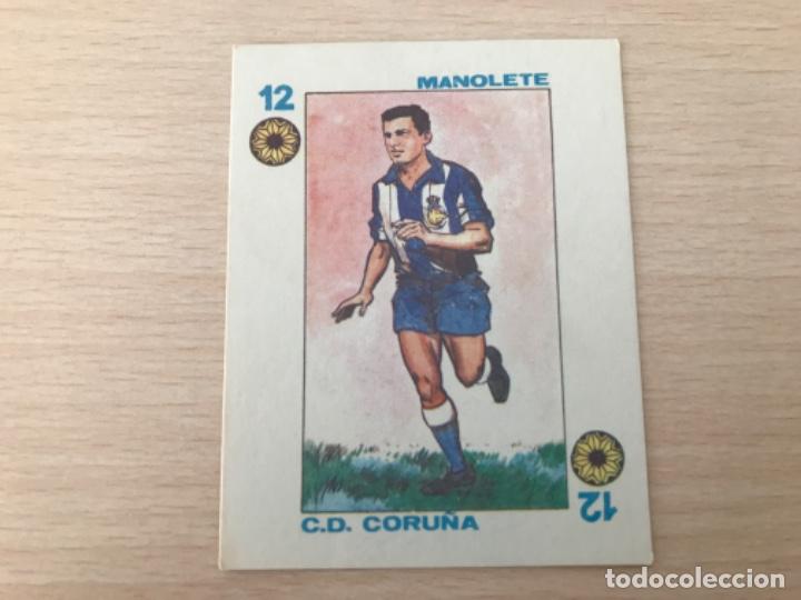 Cromos de f&uacute;tbol: Cromo Manolete - Foto 1