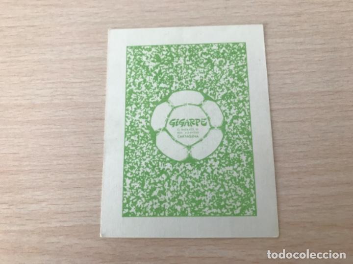 Cromos de f&uacute;tbol: Cromo Manolete - Foto 2