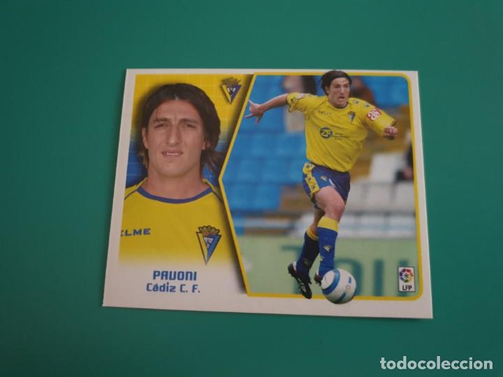 Cromos de f&uacute;tbol: PAVONI - C&Aacute;DIZ - EDICIONES ESTE 2005-06 - 05/06 - Foto 1