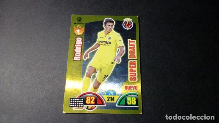 Cromos de f&uacute;tbol: 512 RODRIGO VILLARREAL NUEVO SUPER DRAFT PANINI ADRENALYN XL LIGA2017 2018 17 18 NO ESTE ALBUM
