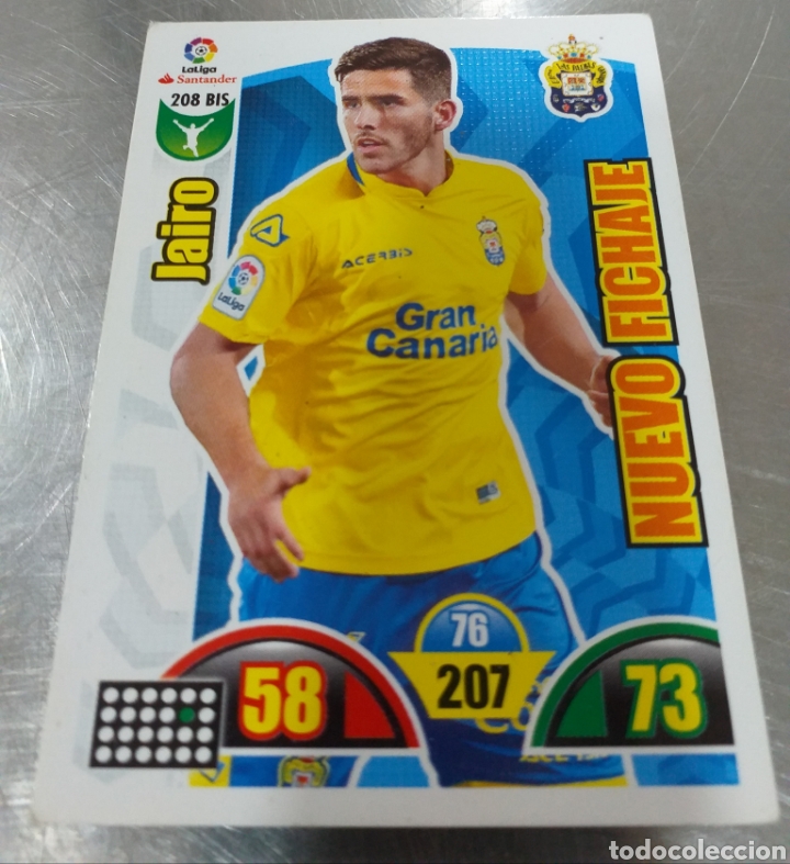 Cromos de f&uacute;tbol: 2017-2018 - Jairo - Las Palmas - Foto 1