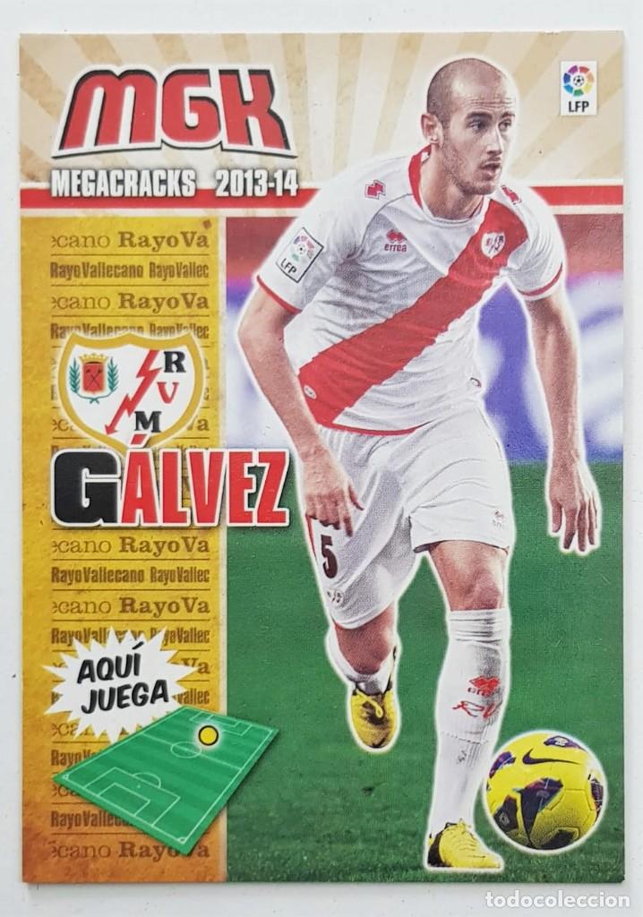 Fu&szlig;ball-Sticker: MEGACRACKS 2013 2014 - PANINI - GALVEZ N&ordm; 258 - HEROES MGK - PERFECTO ESTADO