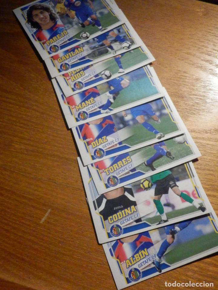 Figurine di Calcio: Lote 8 cromos futbol - Liga BBVA 2010-2011 - Getafe Club de futbol