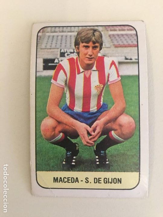 Cromos de f&uacute;tbol: ESTE 78-79 MACEDA NUNCA PEGADO - Foto 1