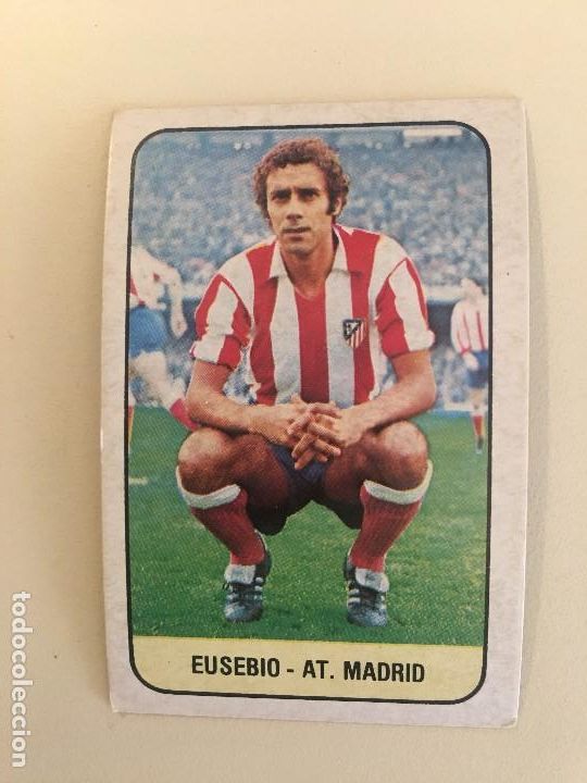 Cromos de f&uacute;tbol: ESTE 78-79 EUSEBIO NUNCA PEGADO - Foto 1