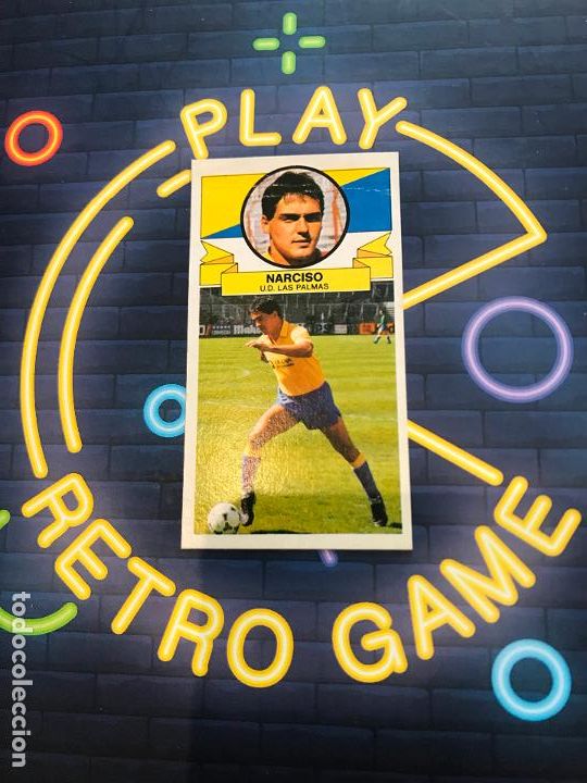 Cromos de f&uacute;tbol: ED. ESTE 85-86 version NARCISO las palmas MUY DIFICIL - Foto 1