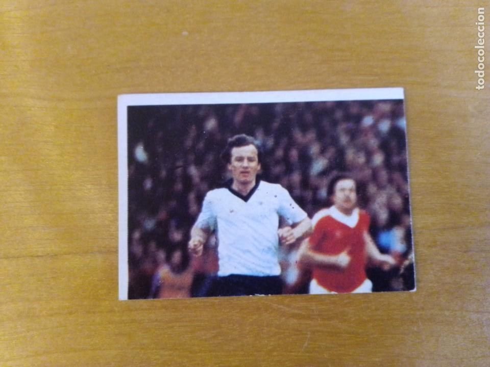 Fu&szlig;ball-Sticker: TREVOR FRANCIS FUTBOLISTAS EN ACCION N&ordm; 12 LIGA ESTE 80-81 CROMO SIN PEGAR