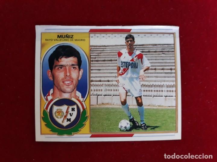Cromos de f&uacute;tbol: COLOCA MU&Ntilde;IZ RAYO VALLECANO VENTANILLA LIGA 1996 1997 - Foto 1
