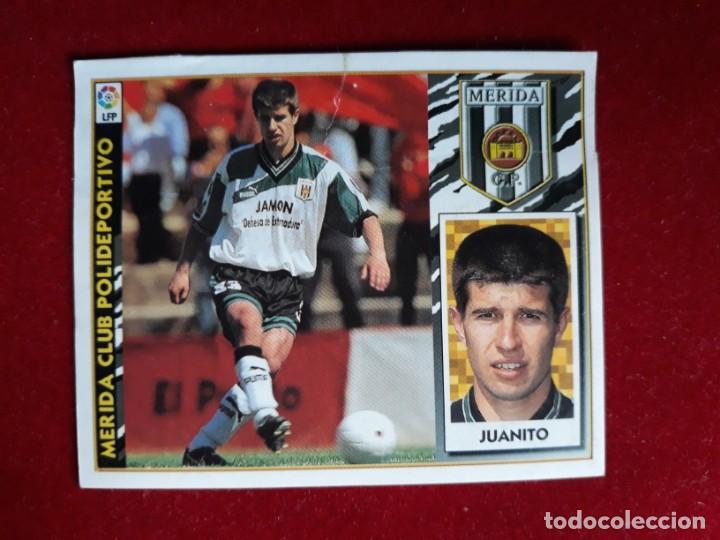 Cromos de f&uacute;tbol: LIGA ESTE 1997 1998 BAJA JUANITO MERIDA VENTANILLA - Foto 1