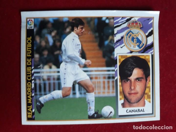 Cromos de f&uacute;tbol: LIGA ESTE 1997 1998 COLOCA CANABAL REAL MADRID VENTANILLA - Foto 1