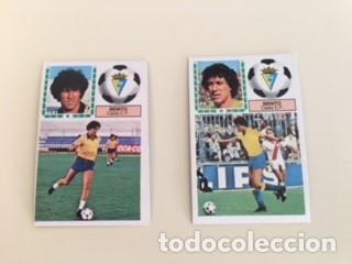 Cromos de f&uacute;tbol: ESTE 83-84 BENITO DOBLE VERSION NUNCA PEGADO - Foto 1