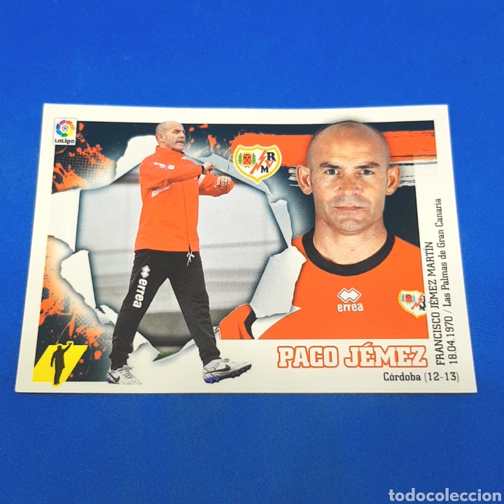 Fu&szlig;ball-Sticker: (C-31) CROMO LIGA ESTE 2015-2016 - (RAYO) N&deg;2 PACO JEMEZ