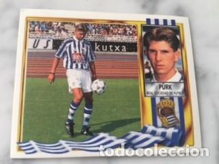 Cromos de f&uacute;tbol: ESTE 95-96 PURK COLOCA NUNCA PEGADO - Foto 1