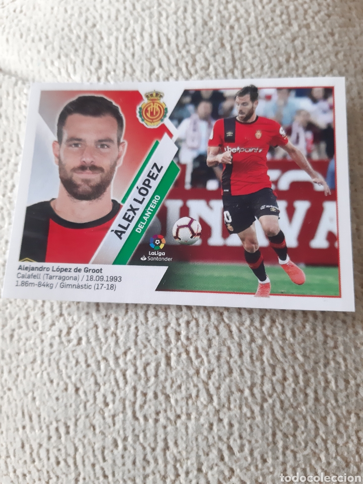 Cromos de f&uacute;tbol: EDICIONES ESTE 2019 2020 PANINI ALEX L&Oacute;PEZ MALLORCA - Foto 1