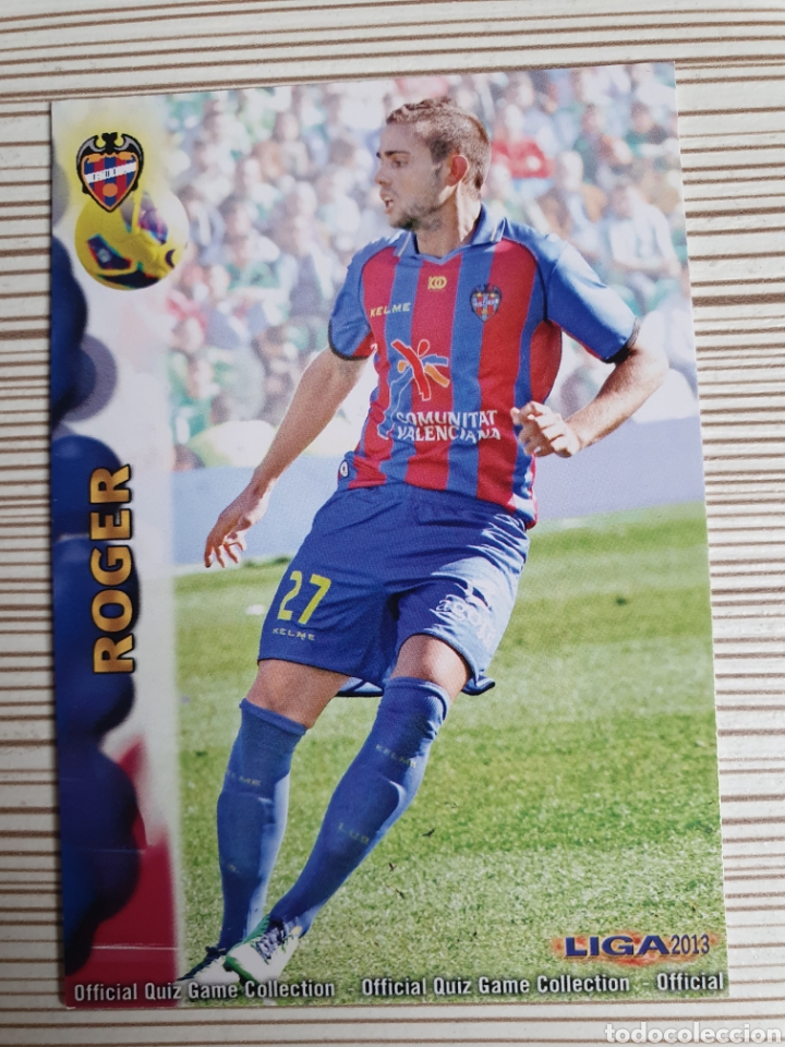 Cromos de f&uacute;tbol: 1260 ROGER(LEVANTE)-MUNDICROMO 2012 2013 PLATINUM 12 13