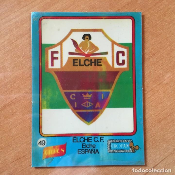 Cromos de F&uacute;tbol: Antiguo Cromo Pl&aacute;stico Crecs Cropan n&ordm; 49 de - Escudos Futbol Grandes Equipos de Europa -