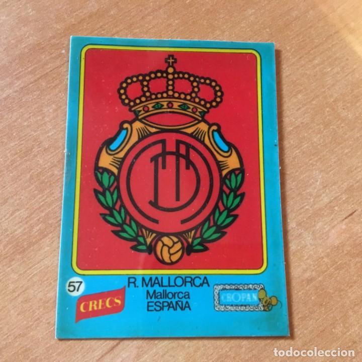Cromos de F&uacute;tbol: Antiguo Cromo Pl&aacute;stico Crecs Cropan n&ordm; 57 de - Escudos Futbol Grandes Equipos de Europa -