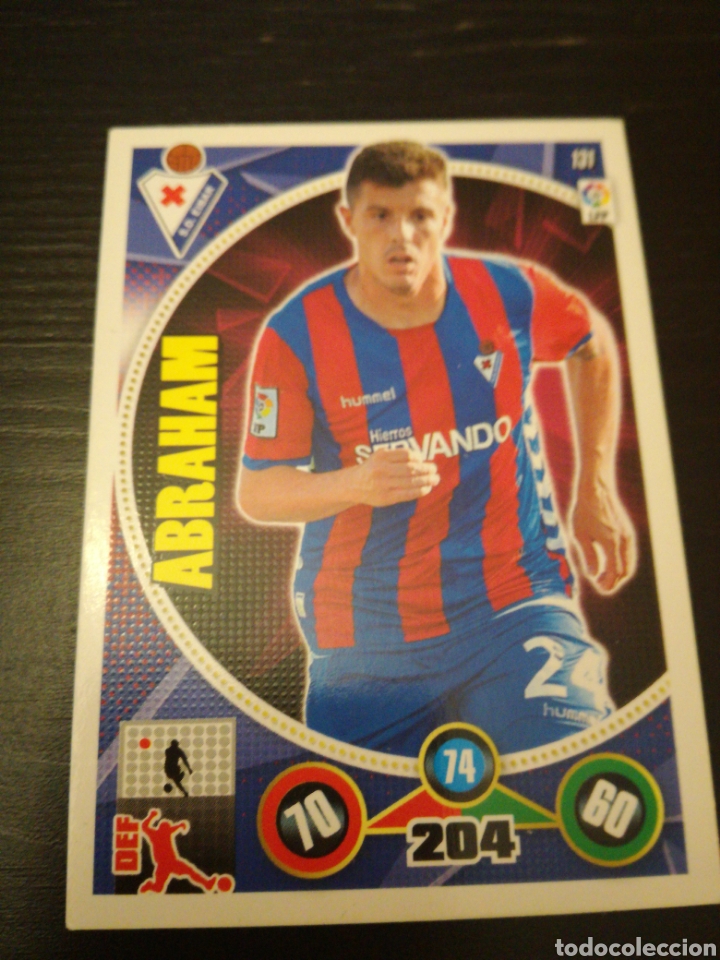 Cromos de f&uacute;tbol: ADRENALYN XL 2014 2015 EIBAR ABRAHAM - Foto 1