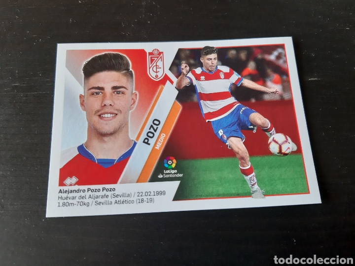 Cromos de f&uacute;tbol: EDICIONES ESTE 2019 2020 GRANADA POZO - Foto 1