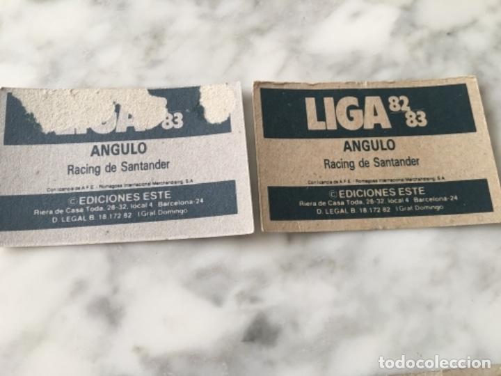 Cromos de f&uacute;tbol: Este 82-83 ANGULO DOBLE VERSION - Foto 2