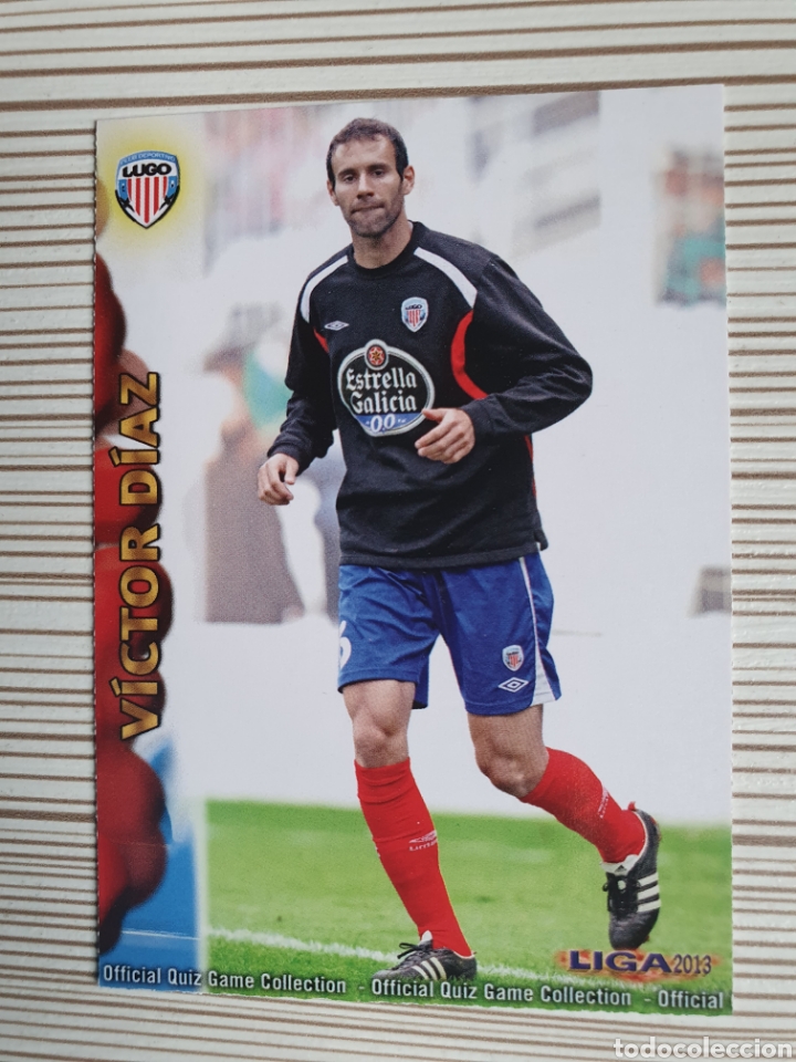Cromos de F&uacute;tbol: 1368 VICTOR DIAZ(LUGO)-MUNDICROMO 2012 2013 PLATINUM 12 13