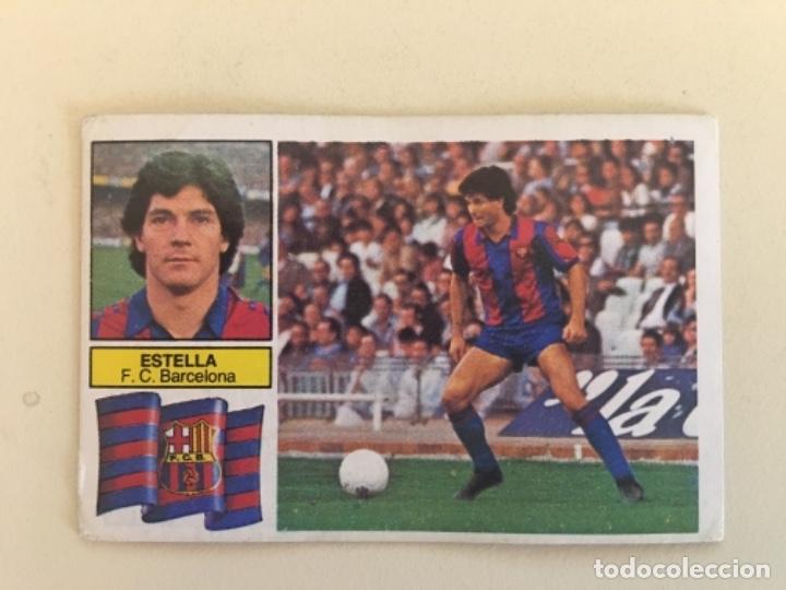 Cromos de f&uacute;tbol: Este 82-83 Estella nunca pegado - Foto 1