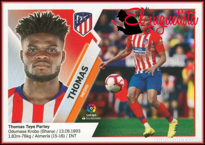 Fu&szlig;ball-Sticker: ALKOTK - CROMO SIN PEGAR COLECCIONES ESTE PANINI - LIGA 2019-20 - 12A THOMAS ATLETICO MADRID