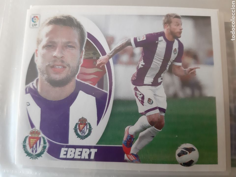 Cromos de f&uacute;tbol: EDICIONES ESTE 2012 2013 COLOCA EBERT REAL VALLADOLID - Foto 1