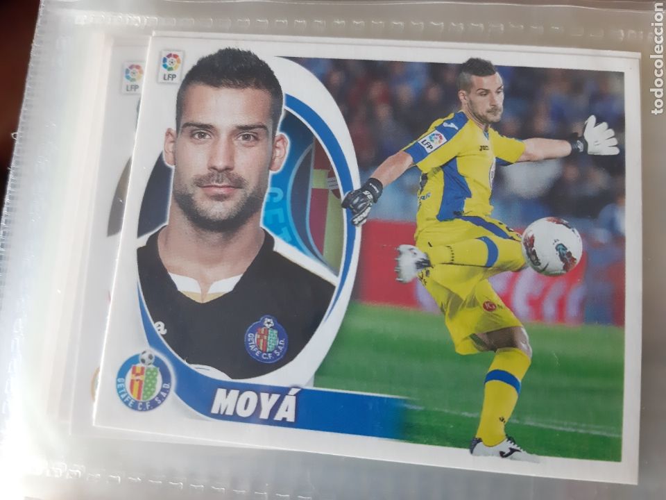Cromos de f&uacute;tbol: EDICIONES ESTE PANINI 2012 2013 GETAFE MOYA - Foto 1