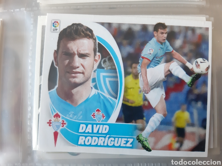 Cromos de f&uacute;tbol: EDICIONES ESTE PANINI 2012 2013 CELTA DAVID RODR&Iacute;GUEZ - Foto 1