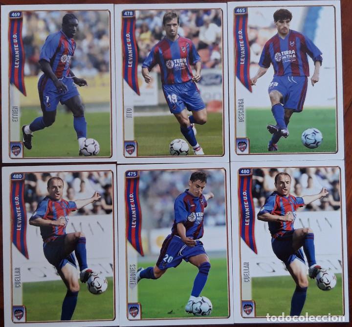 Football Stickers: LOTE CROMO S. LEVANTE UD. FICHAS 2005