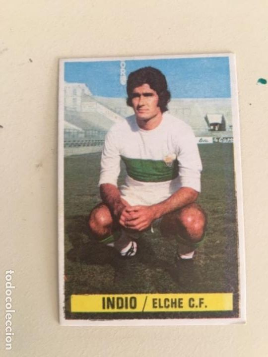 Cromos de f&uacute;tbol: Este 74-75 Indio impecable nunca pegado - Foto 1