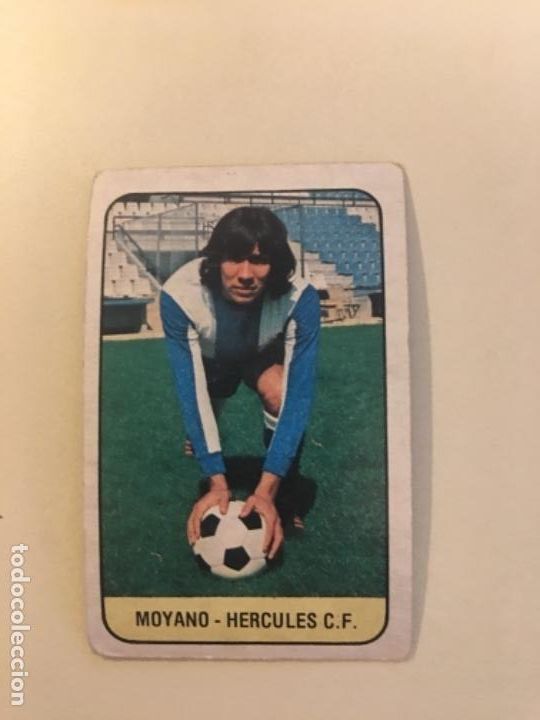 Cromos de f&uacute;tbol: Este 78-79 Moyano nunca pegado - Foto 1
