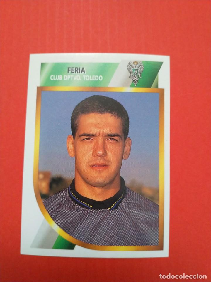 Fu&szlig;ball-Sticker: Cromo Feria Toledo liga Este 94 95 segunda divisi&oacute;n 2a