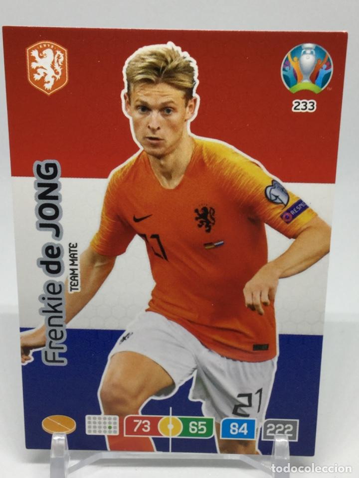 Figurine di Calcio: Adrenalyn Euro 2020 Panini Holanda Frenkie de Jong