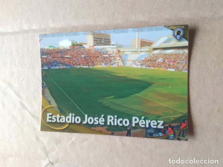 Cromos de F&uacute;tbol: N&ordm; 488 ESTADIO JOS&Eacute; RICO P&Eacute;REZ H&Eacute;RCULES LISO - CROMO F&Uacute;TBOL FICHAS MUNDICROMO 2010-2011 LIGA 10-11