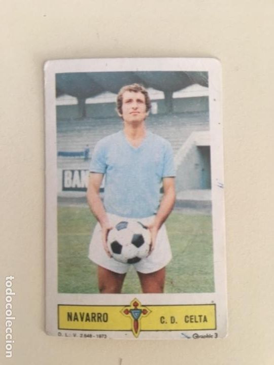 Cromos de f&uacute;tbol: Este 73-74 Navarro nunca pegado - Foto 1