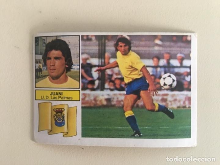 Cromos de f&uacute;tbol: Este 82-83 Juani nunca pegado - Foto 1